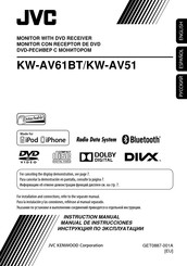 JVC KW-AV61BT Manual De Instrucciones
