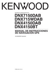 Kenwood DNX4150DAB Manual De Instrucciones