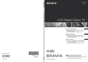 Sony Bravia KDL-20B4030 Manual De Instrucciones