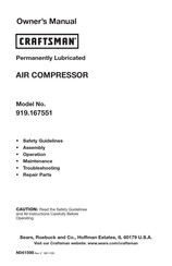 Craftsman 919.167551 Manual Del Usario