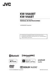 JVC KW-V660BT Manual De Instrucciones
