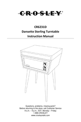 Crosley CR6231D Manual De Instrucciones