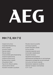 AEG MH 7 E Manual Original