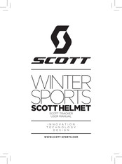 Scott TRACKER HELMET Manual De Usuario