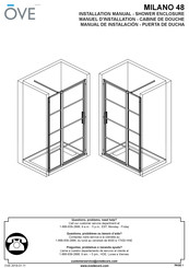 OVE MILANO 48 Manual De Instalación