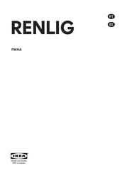 IKEA Renlig FWM8 Manual Del Usario