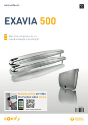 SOMFY Exavia 500 Manual De Instalación Y De Uso