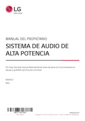 LG RM2 Manual Del Propietário