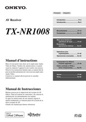 Onkyo TX-NR1008 Manual De Instrucciones