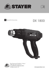 stayer DX 1800 Manual De Intrucciones