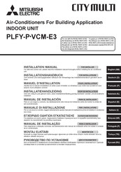 Mitsubishi Electric CITY MULTI PLFY-P125VCM-E3 Manual De Instalación