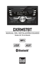 Dual DXRM57BT Manual Del Instalación/Usuario