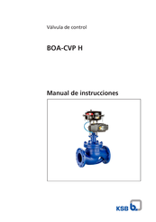 KSB BOA-CVP H Manual De Instrucciones