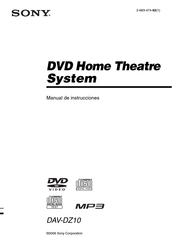 Sony DAV-DZ10 Manual De Instrucciones