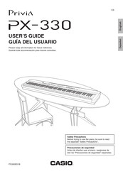 Casio Privia PX-330 Guia Del Usuario