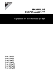 Daikin FHA35AVEB Manual De Funcionamiento