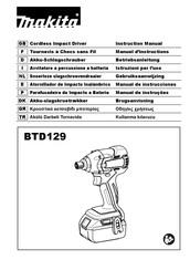 Makita BTD129 Manual De Instrucciones