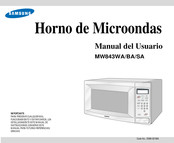 Samsung MW843SA Manual Del Usuario