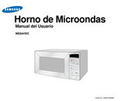 Samsung ME844WC Manual Del Usuario