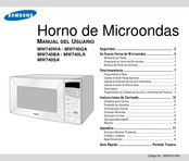 Samsung MW740LA Manual Del Usuario