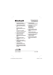 Einhell 41.330.00 Manual De Instrucciones Original