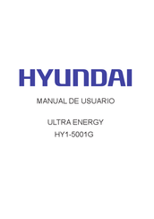 Hyundai ULTRA ENERGY HY1-5001G Manual De Usuario