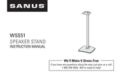 Sanus WSS51 Manual De Instrucciones