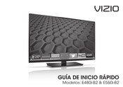 Vizio E480i-B2 Guia De Inicio Rapido