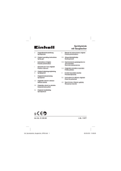 EINHELL 41.332.00 Manual De Instrucciones Original