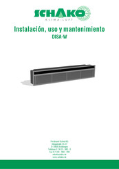 Schako DISA-W Instalación Uso Y Mantenimiento