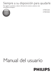 Philips HTB9245D Manual Del Usuario