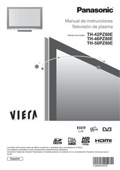 Panasonic VIERA TH-46PZ80E Manual De Instrucciones