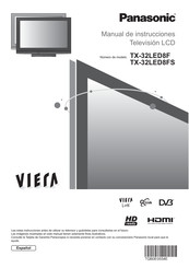 Panasonic VIERA TX-32LED8F Manual De Instrucciones