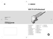 Bosch GSC 75-16 Professional Manual Original