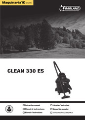 Garland CLEAN 330 ES Manual De Instrucciones