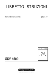 Kuppersbusch GSV 4500 Manual De Instrucciones