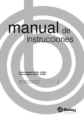 BALAY 3H.569 Serie Manual De Instrucciones