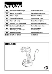 Makita DML808 Manual De Instrucciones