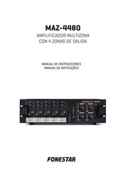 FONESTAR MAZ-4480 Manual De Instrucciones