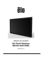 Elo Touch Solutions 2440L Manual De Usuario