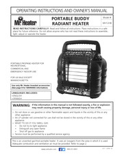 Mr. Heater MH12HB Instrucciones De Uso Y Manual Del Usuario