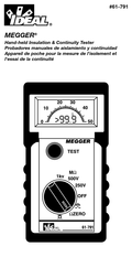 Megger IDEAL 61-791 Manual Del Usuario