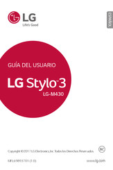 LG boost mobile Stylo 3 Guia Del Usuario