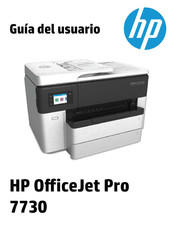 HP OfficeJet Pro 7730 Serie Guia Del Usuario