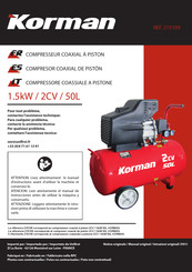 Korman 215109 Manual Del Usuario