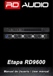 RD AUDIO Etapa RD9600 Manual De Usuario