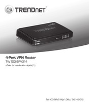 TRENDnet TW100-BRV214 Guía De Instalación Rápida