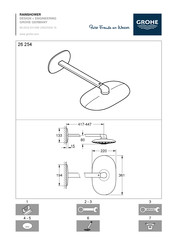 Grohe 26443LS0 Manual De Instrucciones