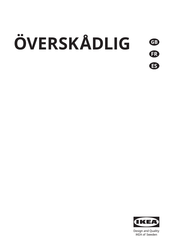 IKEA ÖVERSKÅDLIG Manual De Instrucciones