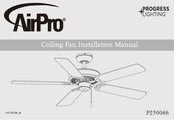Progress Lighting AirPro P250066 Instrucciones De Instalación